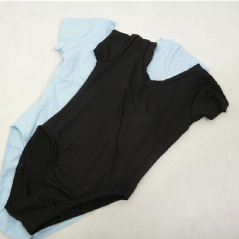 V领芭蕾连三角裤 成人男中芭舞之星连体服练Y功服舞蹈服