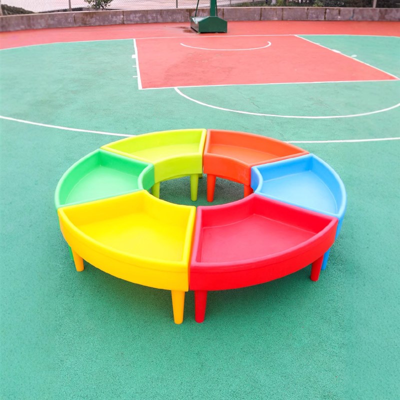 幼儿园沙水盘儿童乐园小孩子沙滩戏水玩沙子玩具塑料大沙盘大沙池