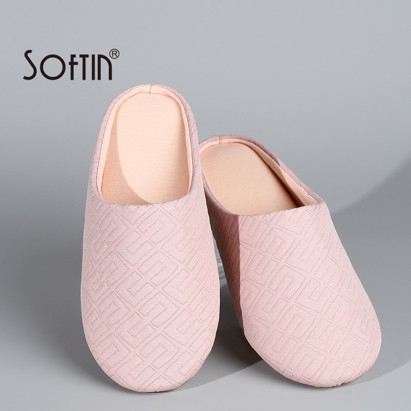 春季上新自在时光透气吸汗防水防滑轻便室内情侣家居拖鞋四季可穿