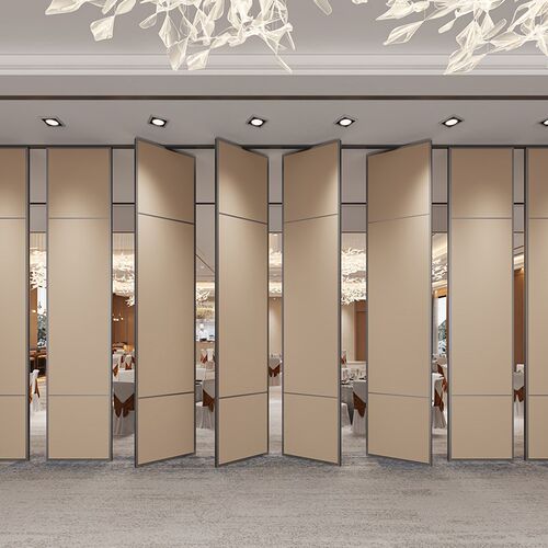 酒店活动隔断墙办公室会议室折叠推拉门饭店包厢宴会厅移动隔断墙