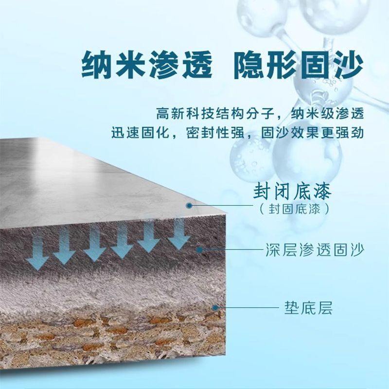水性环氧亮光清漆水泥地面封闭底漆室内外防滑耐磨地板罩光清漆