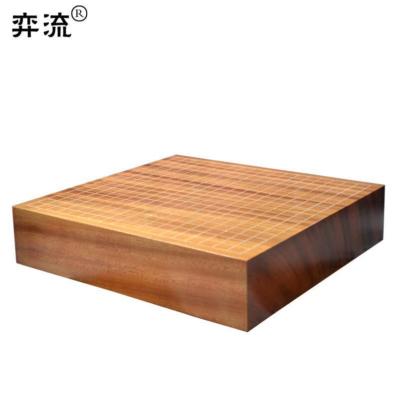 弈流优选9cm楸木棋盘金楸独木围棋盘中式棋具玉子侧楸枰局经典盘