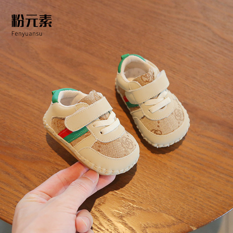 学步鞋女宝宝春季婴儿鞋0r-6一12月婴幼儿鞋子男软底棉鞋防滑春秋