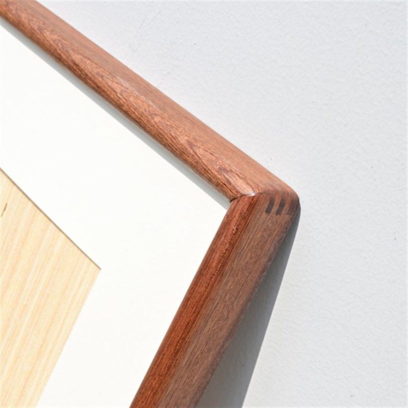 133.2cm开式标准相框安装框可定制大画框无漆实木环保新中国风