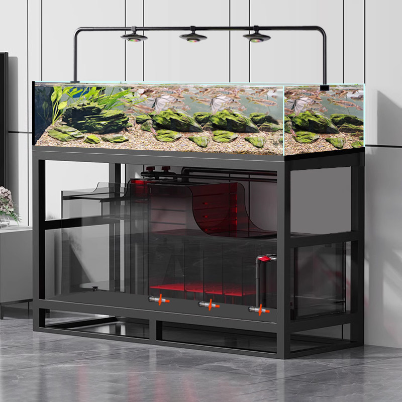 溪流缸鱼缸极窄侧溢流超白底滤客厅大中型原生缸南美缸兰寿缸三湖,宠物/宠物食品及用品,底柜/落地缸,淘宝优惠券,粉丝福利购,淘宝优惠卷