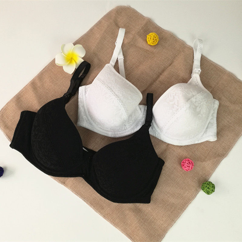 大码胸罩女薄模杯蕾丝喂奶妈咪内衣有F钢圈大胸显小大罩杯哺乳文