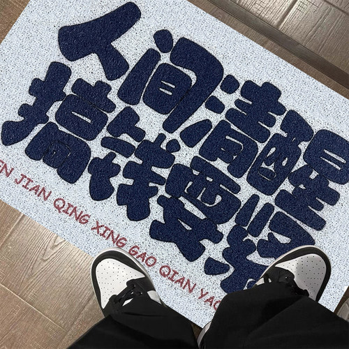家用脚垫入户f门玄关地垫防滑耐磨门口丝圈门垫宿舍可定制裁剪地