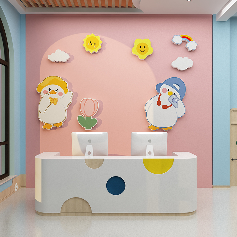 幼儿园墙面装饰环境创材料布置成品主题建构区培训教室文化托管班