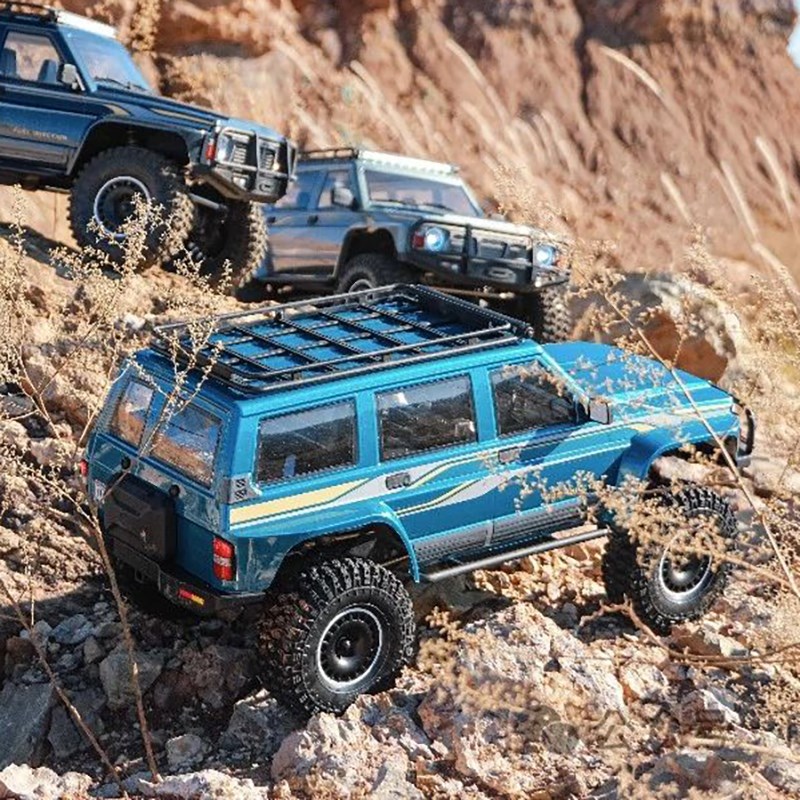 易控YK4107 1/10仿真途乐RC遥控车电动四驱双速差速锁 攀爬越野车