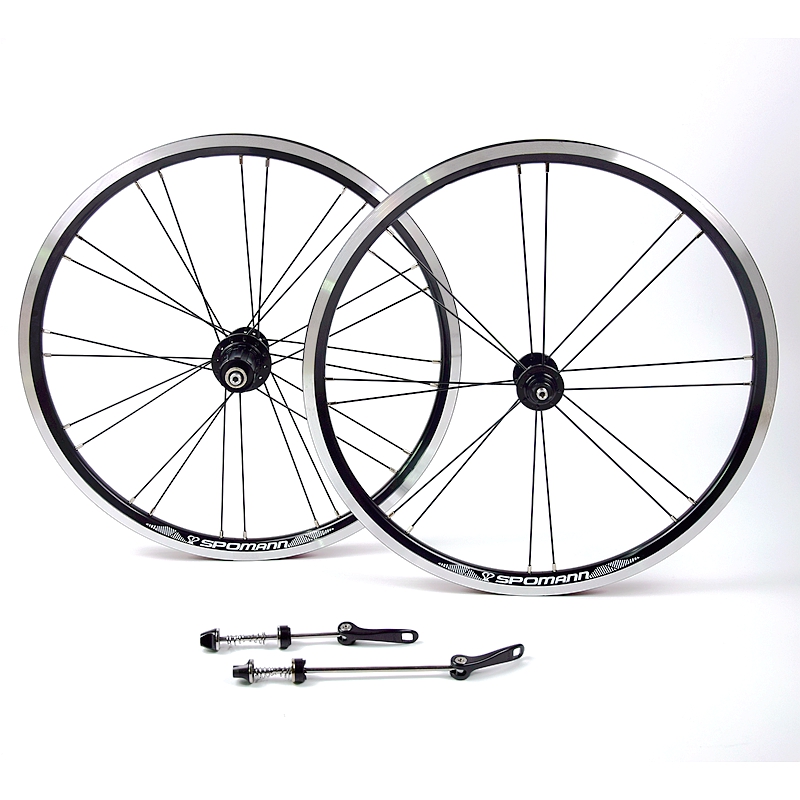 包邮20寸/406折叠车小轮车山地车自行车轮组四培林V刹11速变速