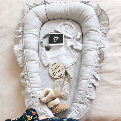 INS新生儿便携式床中床婴儿宝宝C仿生子宫床小女孩防压防惊跳睡垫