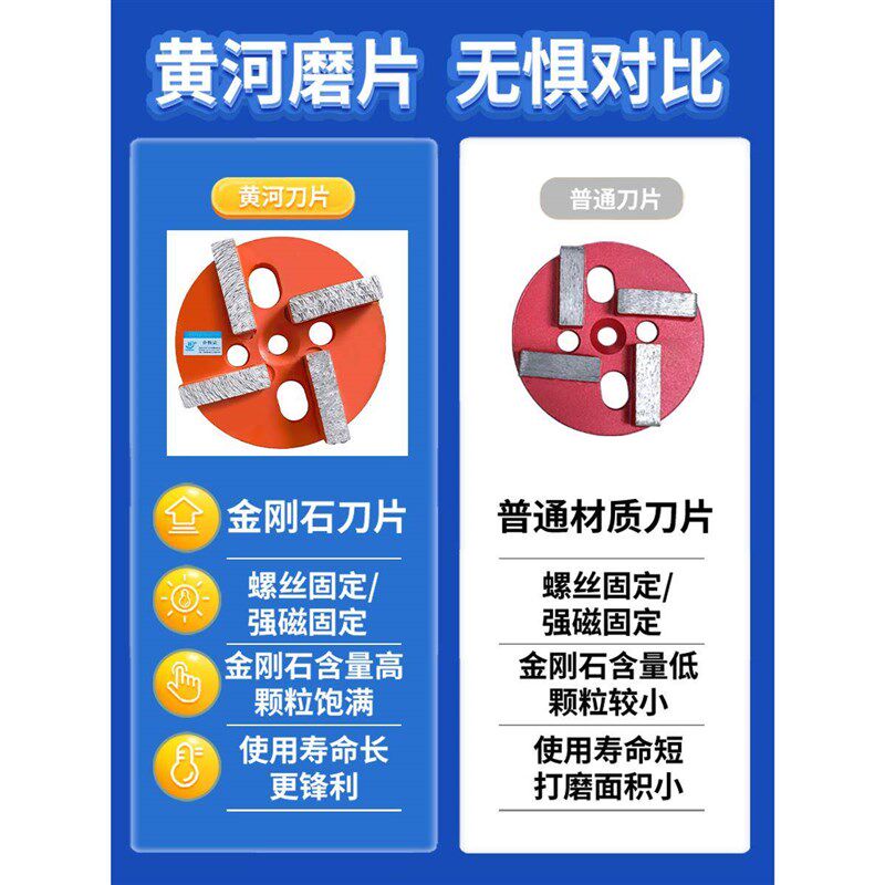 环氧地坪漆无尘研磨机混凝土水固化水泥磨地板面打机磨石抛光翻新