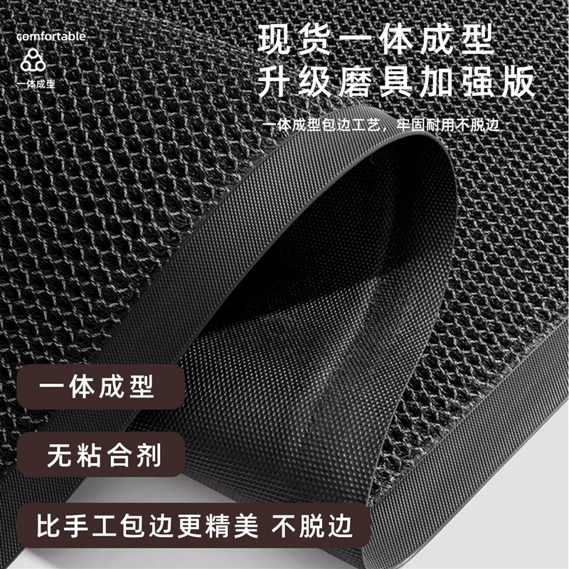 红色入户门地垫别墅大门口高端进门防滑脚垫耐脏除尘高弹地毯门垫