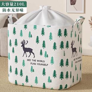棉麻搬家衣物防尘打包袋子可折叠收纳包玩具巨无霸束口棉被收纳袋