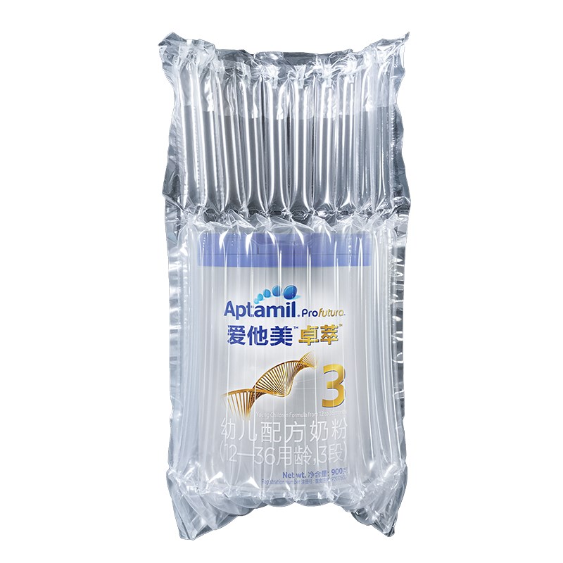 奶粉气柱袋合生元A2飞鹤快递防震包装袋J缓冲充气气泡柱防爆气囊