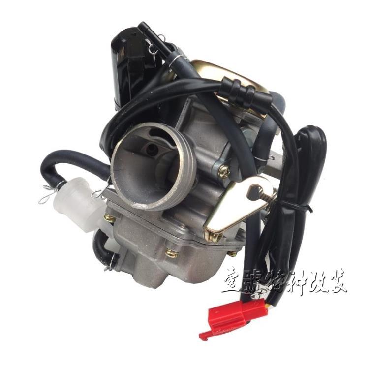 GY6发动机化油器 踏板摩托车化油器 卡丁车沙U滩车化油器空滤