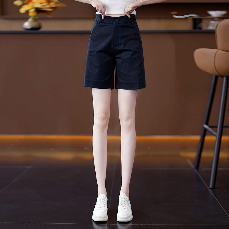 天丝棉A字休闲短裤女夏季薄款高腰显瘦直通阔腿裤舒适百搭五分裤,女装/女士精品,休闲裤,淘宝优惠券,粉丝福利购,淘宝优惠卷