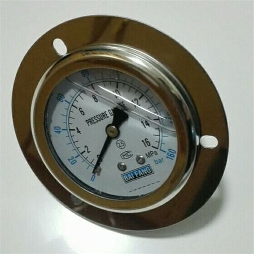 pressure gauge cmc bai fang 0-16mpa/0-160bar充油耐震压力表