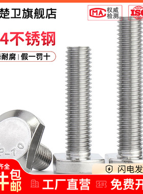 M6M8M10M12M16M20 304不锈钢T型螺栓T型螺丝槽用螺栓T形压板螺丝