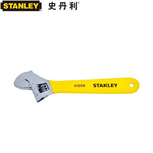 史丹利B系列沾塑柄活动扳手4/6/8/10/12/15/18寸 STAD01012-23