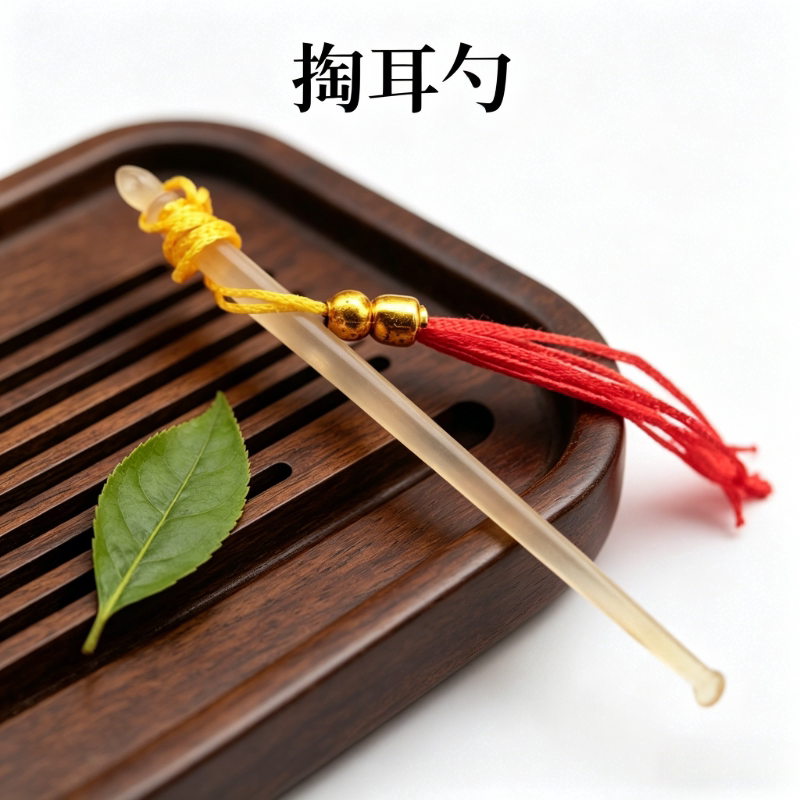 挖耳勺天然黄牛角掏耳勺掏耳神器成人采耳朵工具扣耳屎专用耳耙子