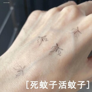 死蚊子印章蚊子尸体玩具拍死的蚊子一巴掌一只蚊子扇巴掌借口器