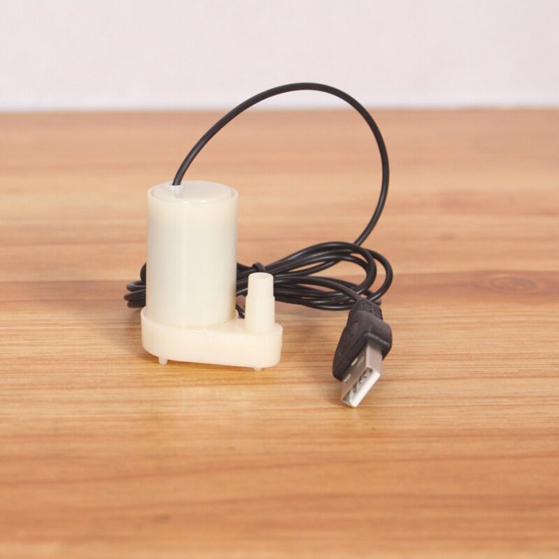 微型扬水器潜水泵迷你小型卧式水陆两用小水泵鱼缸静音3V直流水泵