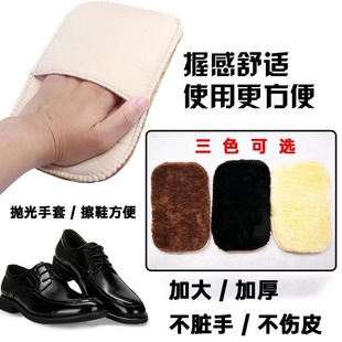 高级马毛鞋刷绒面软刷皮革刷清洁鞋刷软毛皮鞋上油刷除尘擦鞋工具