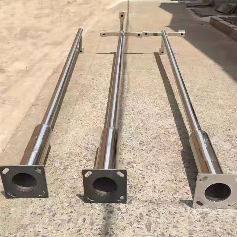 小区监控立杆.55米支架监控杆