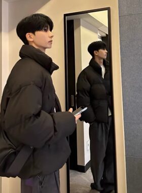 羽绒棉服男款秋冬季外套2025新款