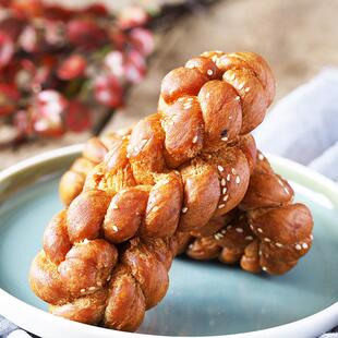 新货康美丰镇手工酥香牛奶麻花酥软小辫子传统糕点心休闲儿童