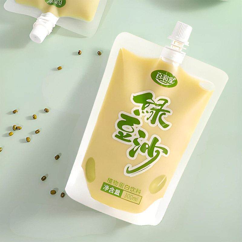 绿豆沙饮料百润家绿豆汤冰沙营养植物蛋白谷物早餐饮品整箱旗舰店