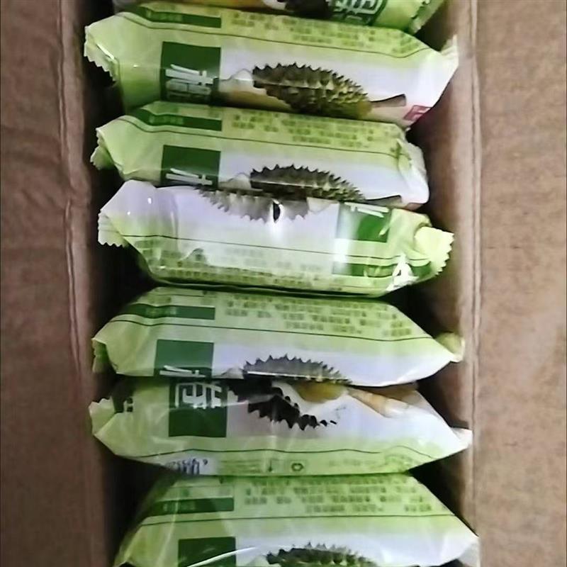 新货榴莲脆卷蛋卷200g夹心