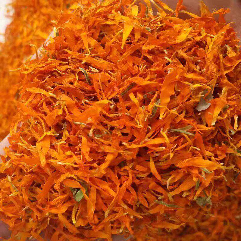 精选金盏菊花瓣500g烘焙装饰干燥花瓣调配用火星花瓣泡水金盏花菊