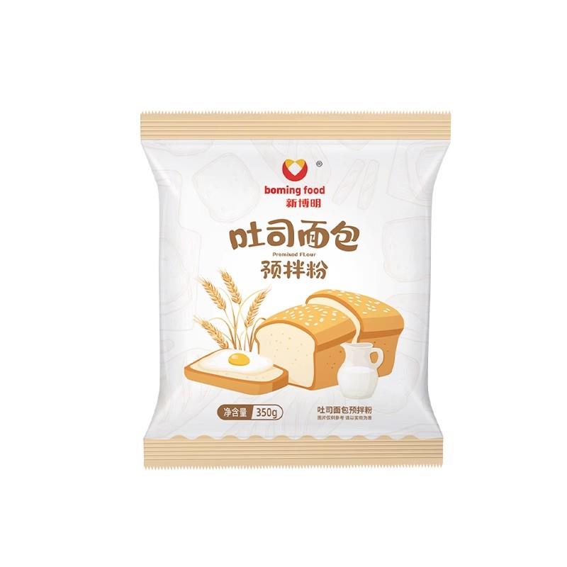 拉丝手撕面包新博明吐司面包预拌粉350g手撕牛奶拉丝面包三明