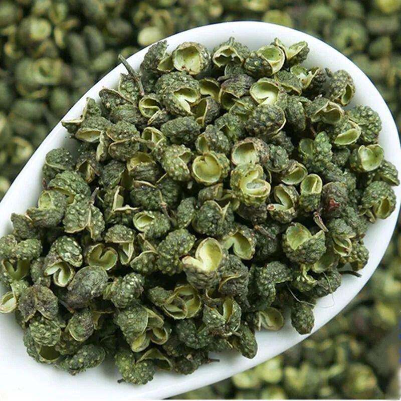 四川汉源特产青花椒500g特麻特香绿麻椒藤椒干花椒粒食用散装调料