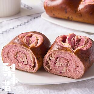 新货maevedo梨木巷玫瑰奶酪碱水棍面包营养早餐饱腹代餐手作