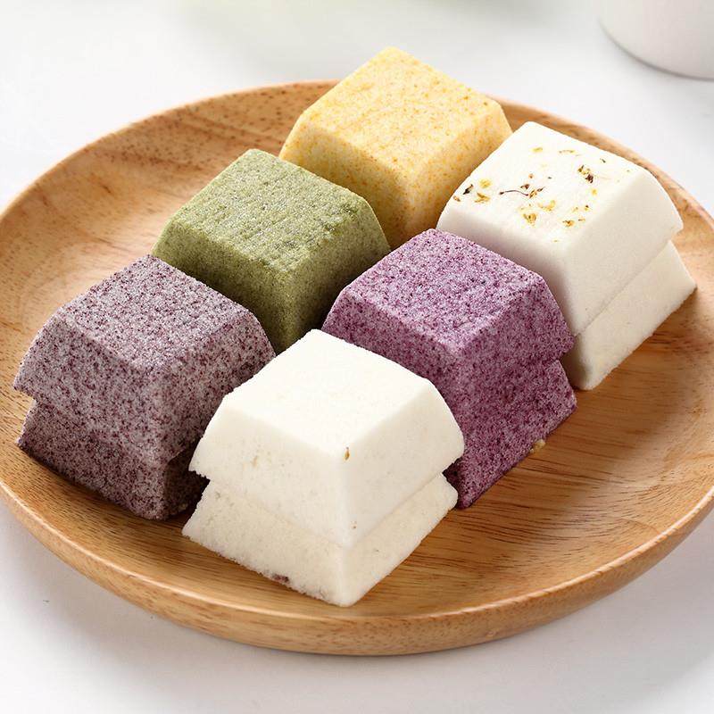 新货宁波传统糕点纯手工黄耐糕糯米糕 松糕 状元糕 桂花糕 小