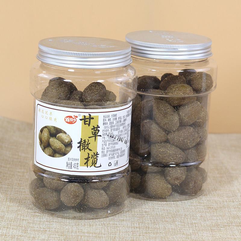 梅趣多甘草橄榄高瓶潮汕零食特产咸橄榄凉果蜜饯果干果脯休闲小吃