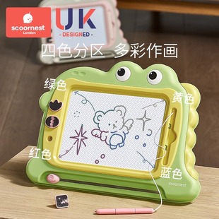 科巢儿童画画板家用婴幼儿磁性写字板可擦宝宝2涂鸦3磁力玩具