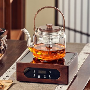 防爆高硼硅玻璃煮茶壶具电陶炉泡围炉煮茶器家用套装 2024新款 烧水