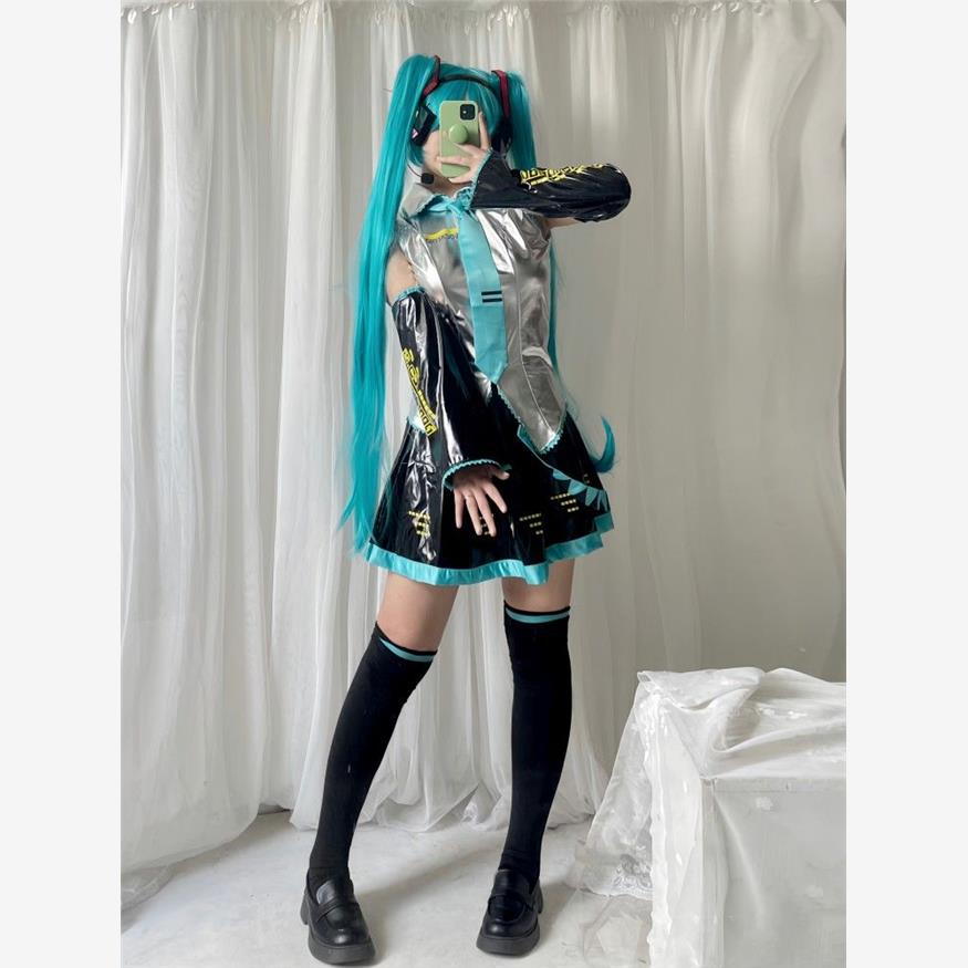 初音未来MIKU公式服漆皮