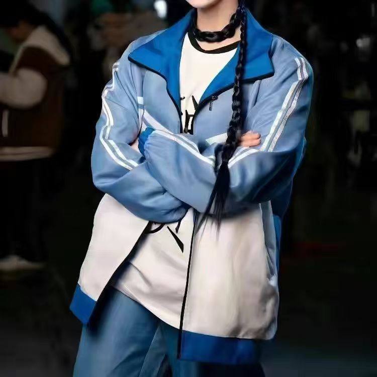 现货动漫狐妖小红娘白月初cosplay服哥哥假发男校服T恤全套装