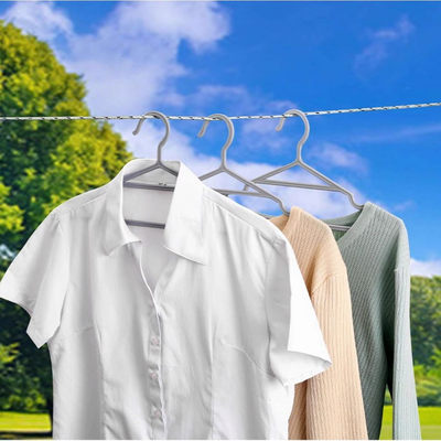 原丝编织加粗晾衣绳 防水抗晒不掉色 多场景用晾衣绳