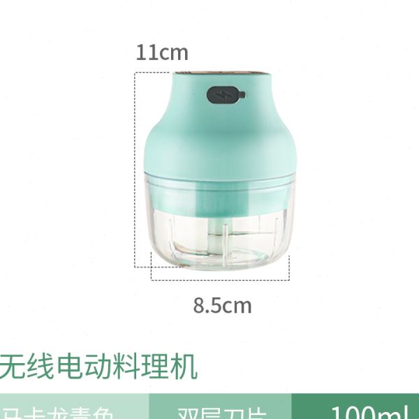小型搅拌机绞肉机多功能切菜器手动馅器蒜泥绞菜机器小旋风料森生