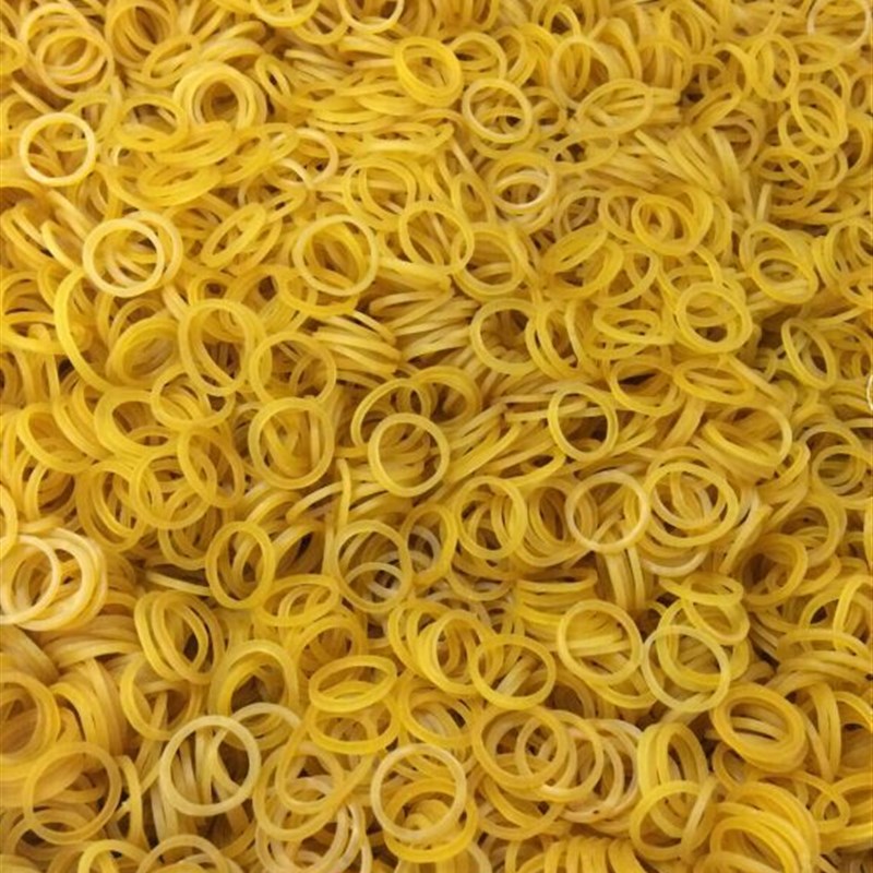 06黄色橡皮筋,环保,耐高温,拉性好