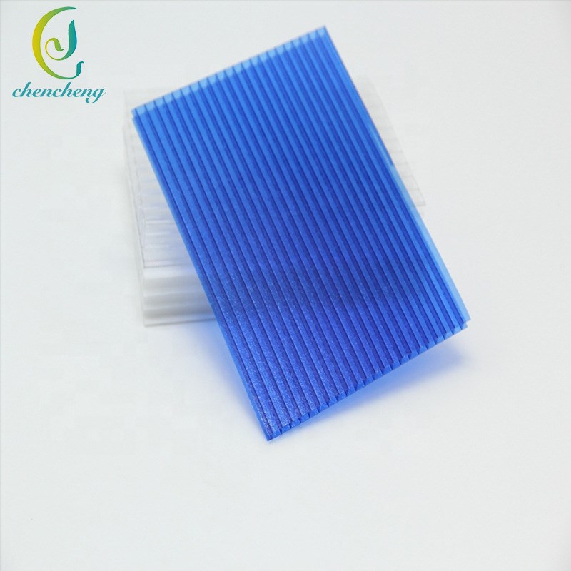 阳光板 聚碳酸酯采光板 半透明大棚顶棚双层中空PC阳光板