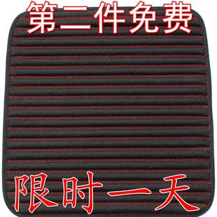 亚麻防滑老板椅电脑椅垫荞麦壳养生坐垫学生椅餐椅垫四季 夏季 通用