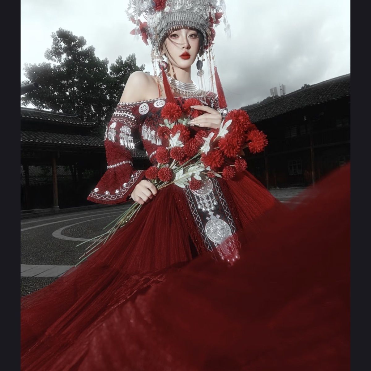 新款苗疆少女土家族苗族民族服饰