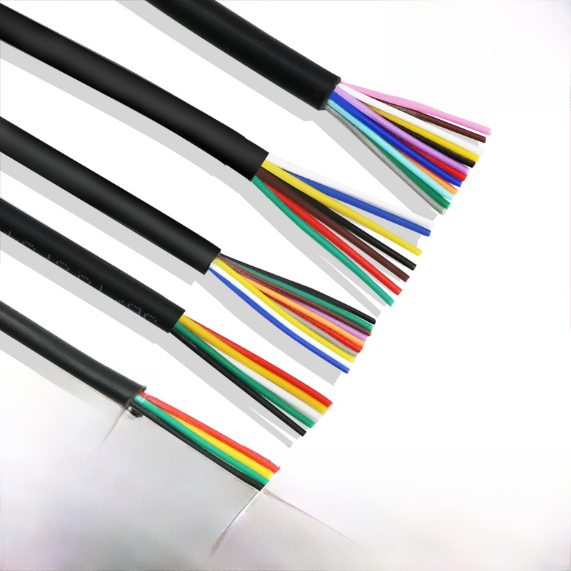 信号线Avvr2核3核4核5核6核7核8核10核0.12/0.2方形控制线门铃线